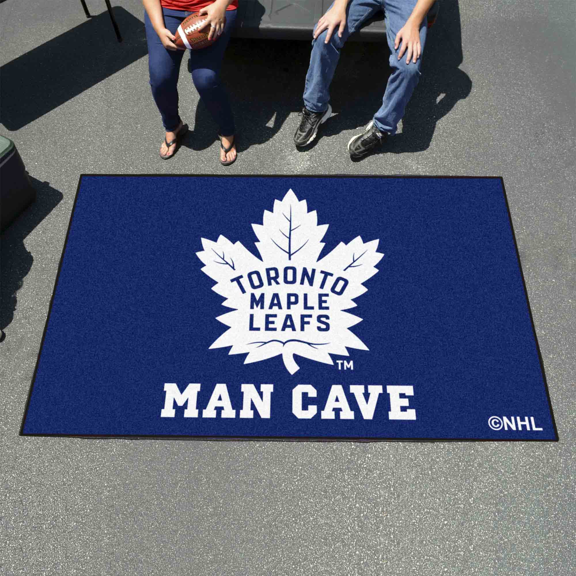 Toronto Maple Leafs Man Cave Ulti-Mat Rug - 5ft. x 8ft.