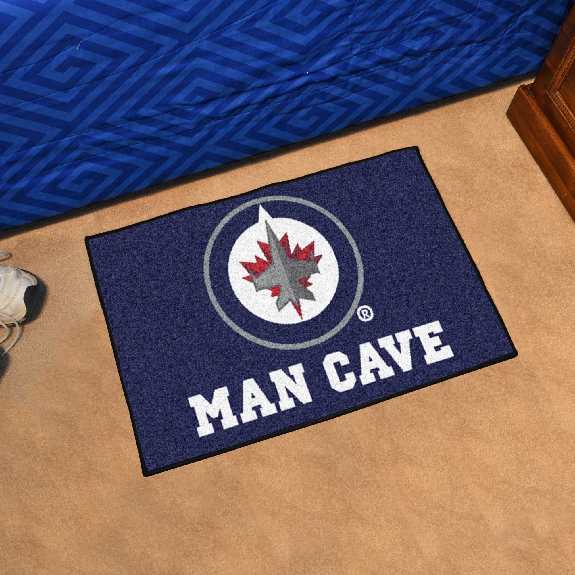 Winnipeg Jets Man Cave Starter Mat Accent Rug - 19in. x 30in.