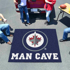 Winnipeg Jets Man Cave Tailgater Rug - 5ft. x 6ft.