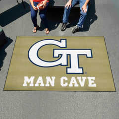 Georgia Tech Yellow Jackets Man Cave Ulti-Mat Rug - 5ft. x 8ft., GT