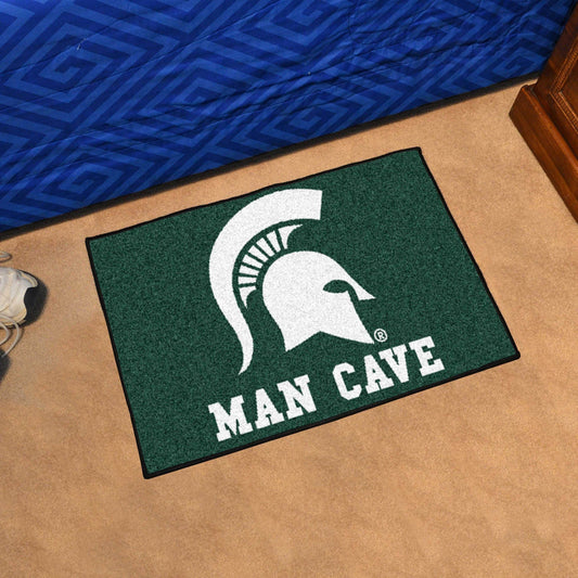 Michigan State Spartans Man Cave Starter Mat Accent Rug - 19in. x 30in. - Michigan State