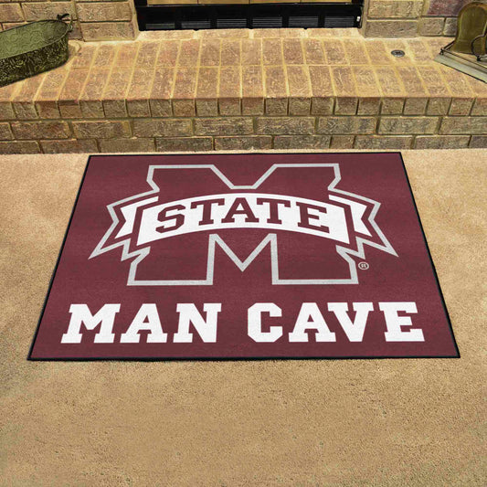 Mississippi State Bulldogs Man Cave All-Star Rug - 34 in. x 42.5 in.