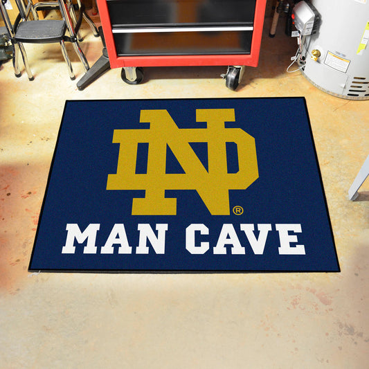 Notre Dame Fighting Irish Man Cave All-Star Rug - 34 in. x 42.5 in.