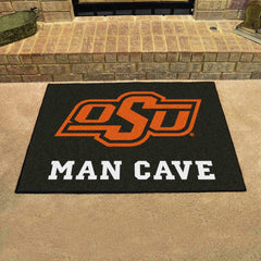 Oklahoma State Cowboys Man Cave All-Star Rug - 34 in. x 42.5 in. - Oklahoma State