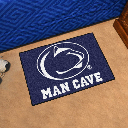 Penn State Nittany Lions Man Cave Starter Mat Accent Rug - 19in. x 30in.