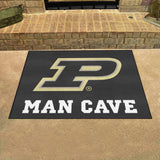 Purdue Boilermakers Man Cave All-Star Rug - 34 in. x 42.5 in.