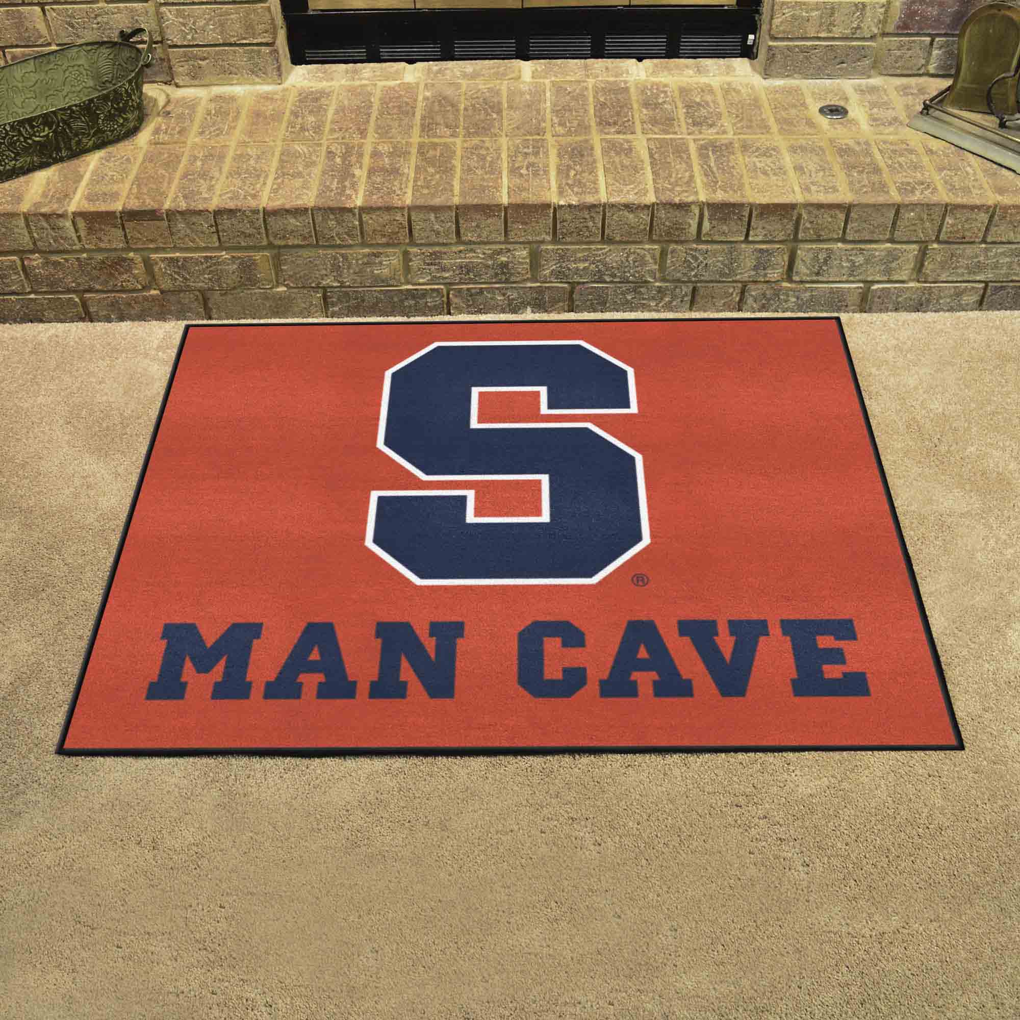 Syracuse Orange Man Cave All-Star Rug - 34 in. x 42.5 in.