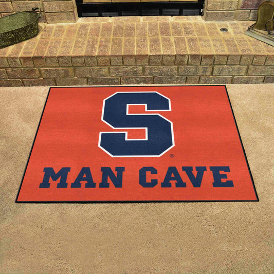 Syracuse Orange Man Cave All-Star Rug - 34 in. x 42.5 in. - Syracuse