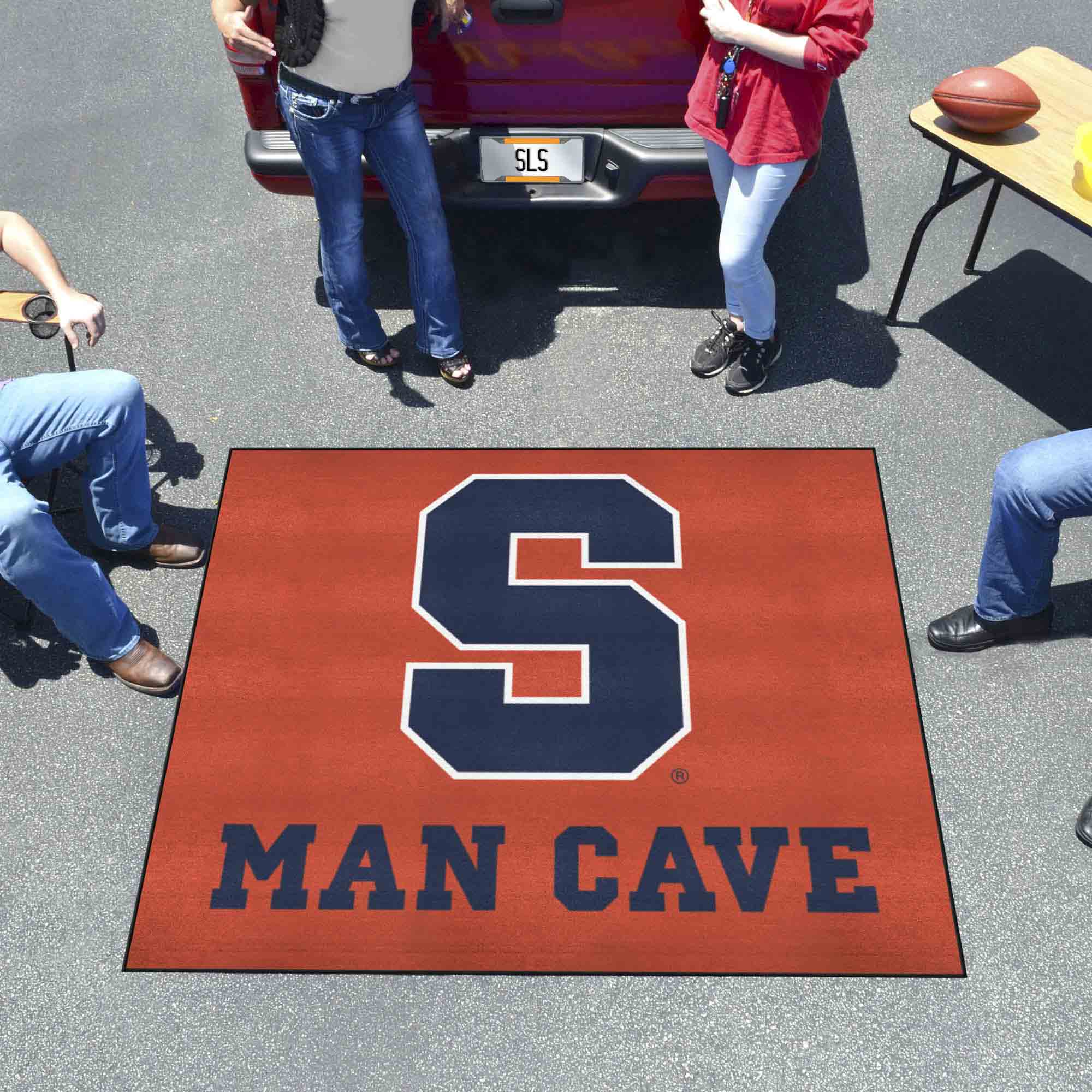 Syracuse Orange Man Cave Tailgater Rug - 5ft. x 6ft.