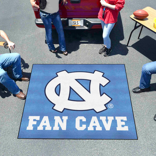 North Carolina Tar Heels Man Cave Tailgater Rug - 5ft. x 6ft.