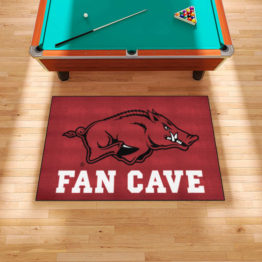 Arkansas Razorbacks Man Cave Ulti-Mat Rug - 5ft. x 8ft.