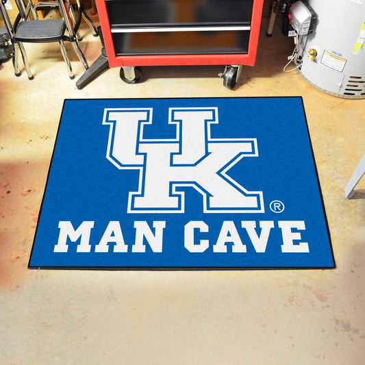 Kentucky Wildcats Man Cave All-Star Rug - 34 in. x 42.5 in.