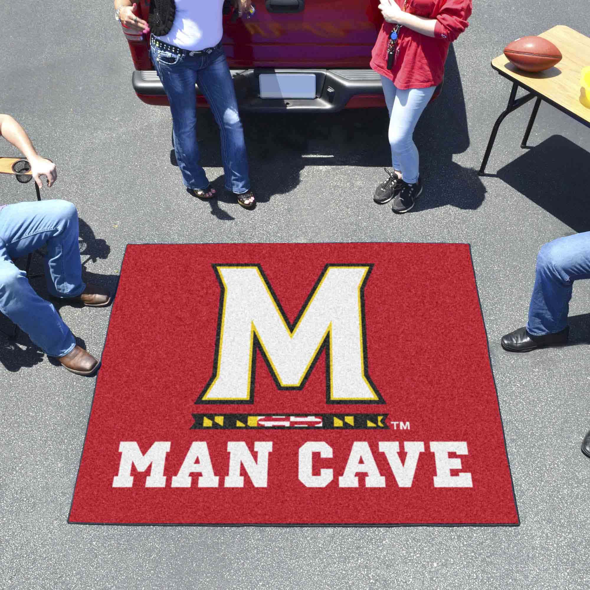 Maryland Terrapins Man Cave Tailgater Rug - 5ft. x 6ft.