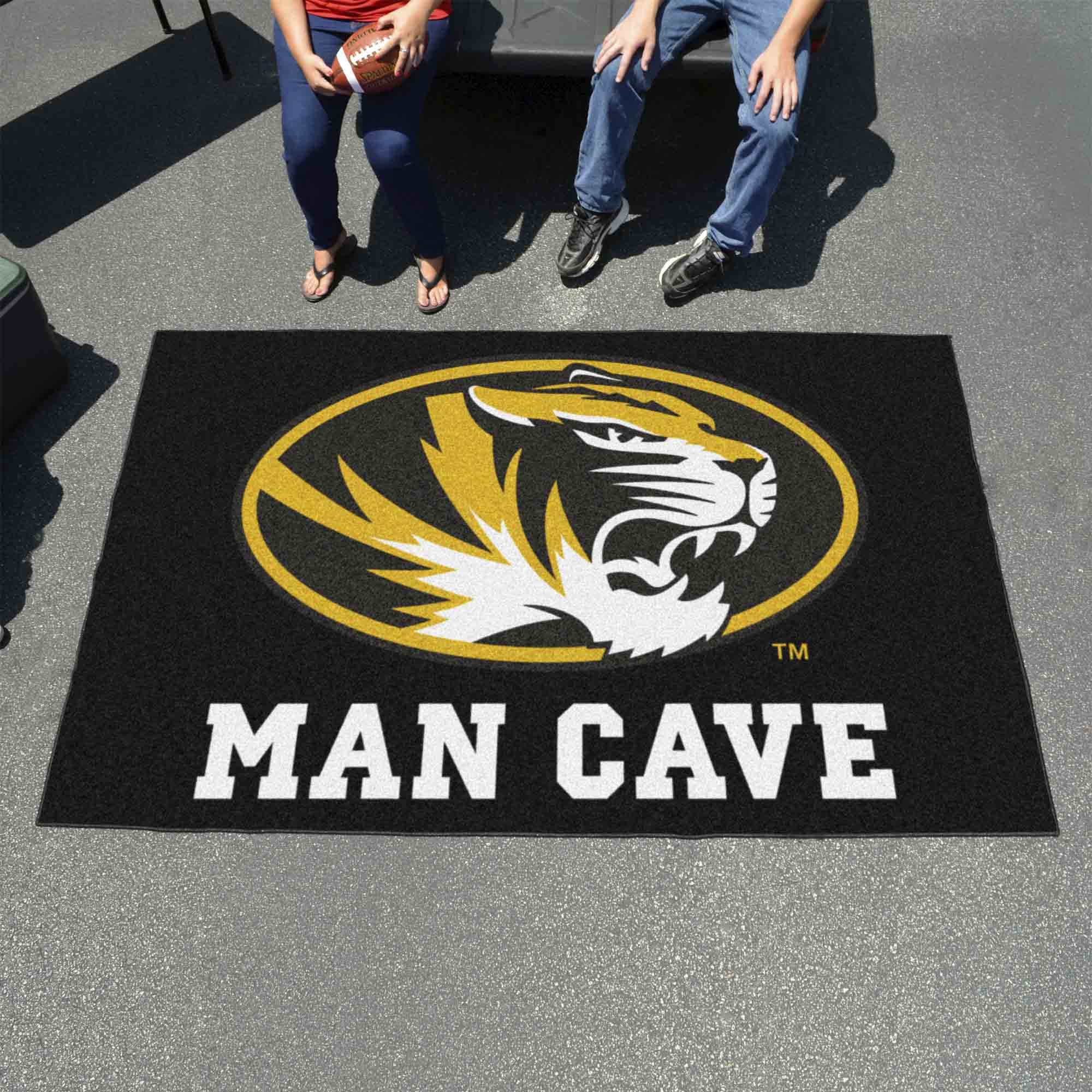 Missouri Tigers Man Cave Ulti-Mat Rug - 5ft. x 8ft.