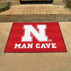 Nebraska Cornhuskers Man Cave All-Star Rug - 34 in. x 42.5 in.