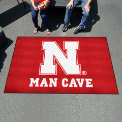 Nebraska Cornhuskers Man Cave Ulti-Mat Rug - 5ft. x 8ft.