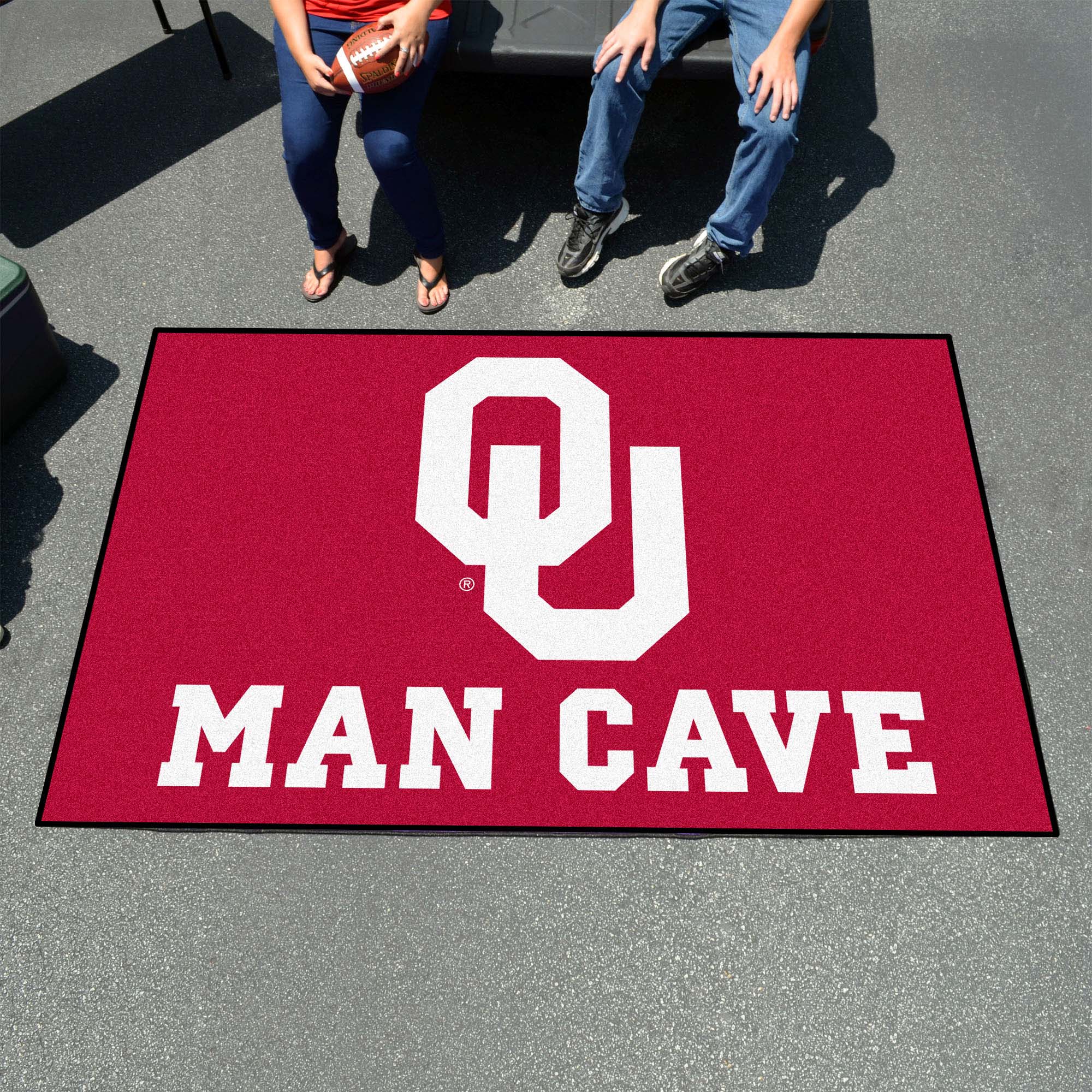 Oklahoma Sooners Man Cave Ulti-Mat Rug - 5ft. x 8ft. - Oklahoma