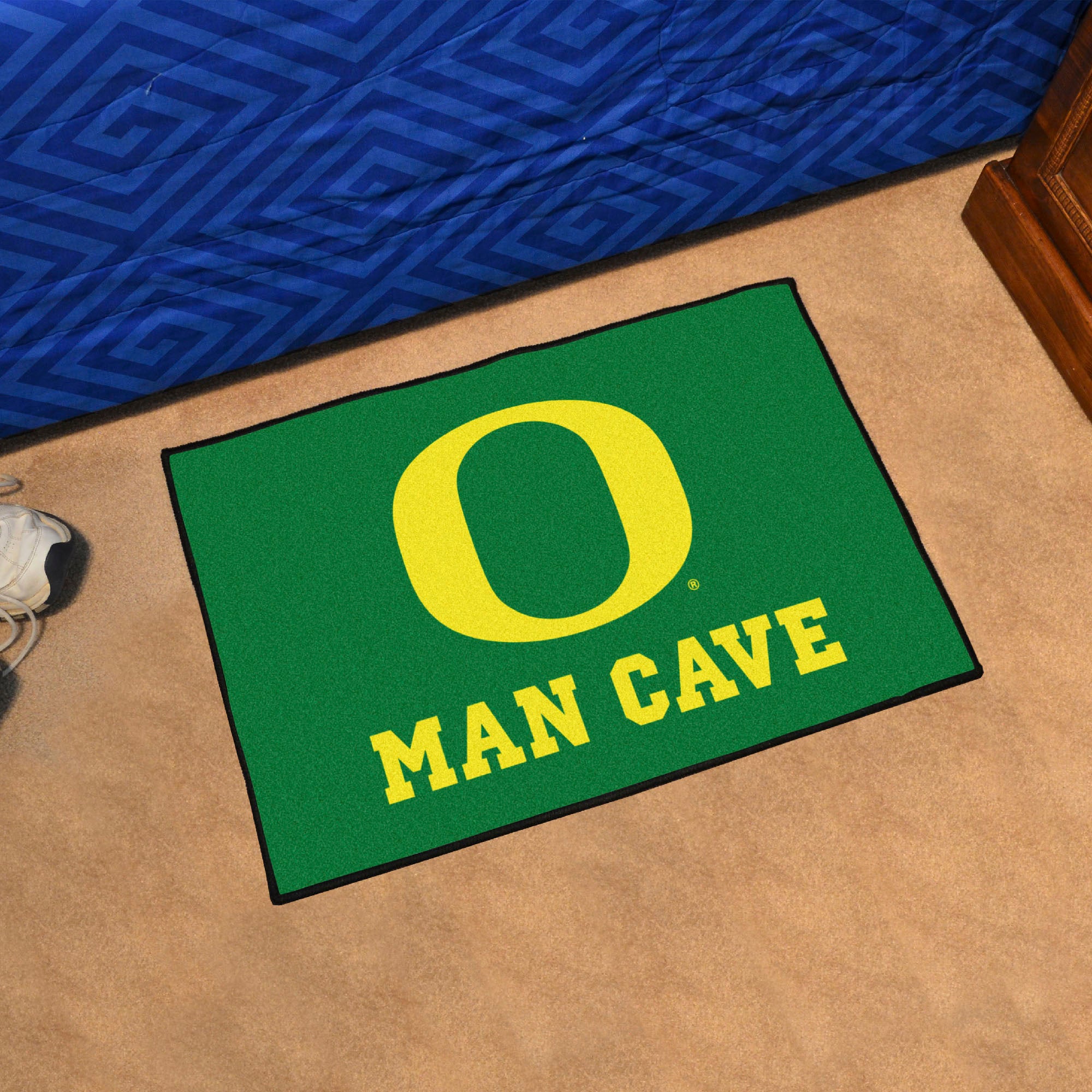 Oregon Ducks Man Cave Starter Mat Accent Rug - 19in. x 30in.