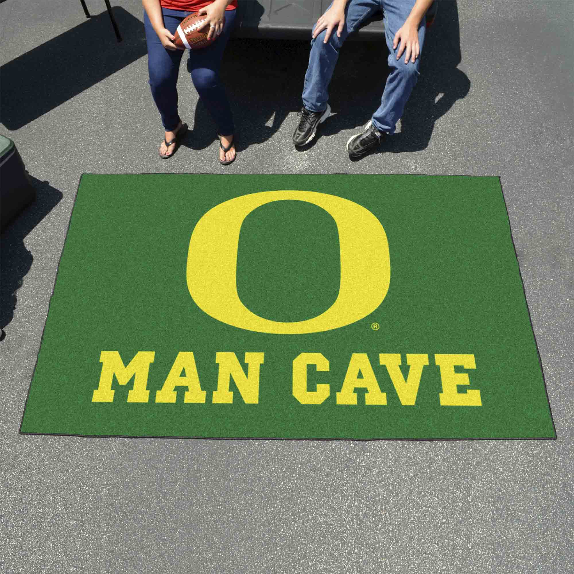 Oregon Ducks Man Cave Ulti-Mat Rug - 5ft. x 8ft.