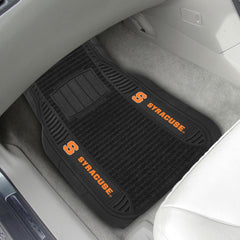 Syracuse Orange 2 Piece Deluxe Car Mat Set