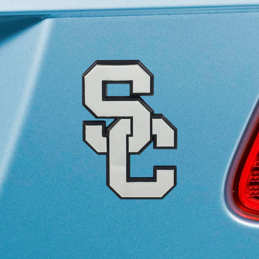 Southern California Trojans 3D Chrome Metal Emblem