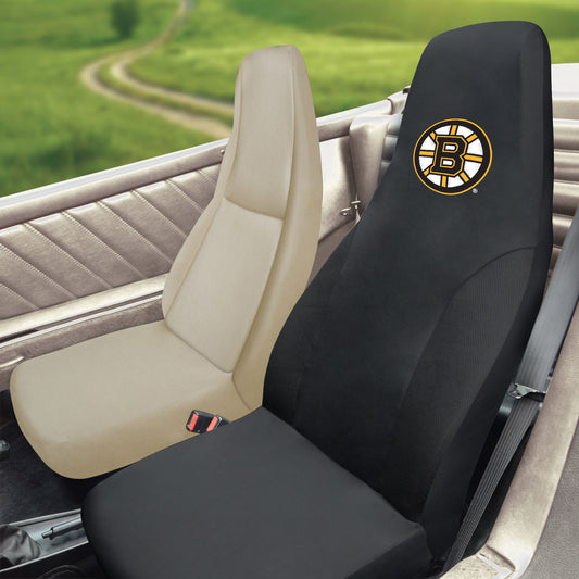 Boston Bruins Embroidered Seat Cover