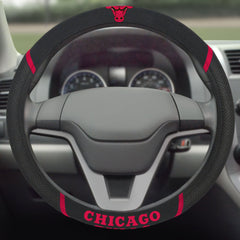 Chicago Bulls Embroidered Steering Wheel Cover - Chicago Bulls