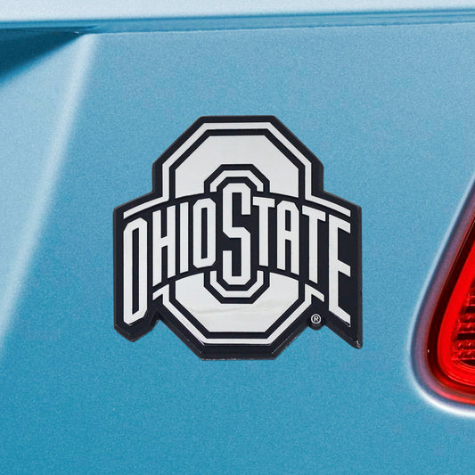 Ohio State Buckeyes 3D Chrome Metal Emblem