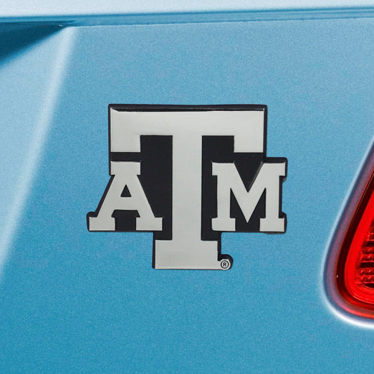 Texas A&M Aggies 3D Chrome Metal Emblem