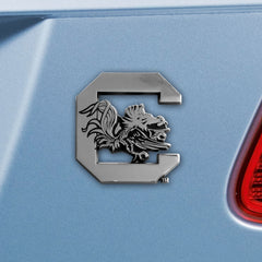 South Carolina Gamecocks 3D Chrome Metal Emblem