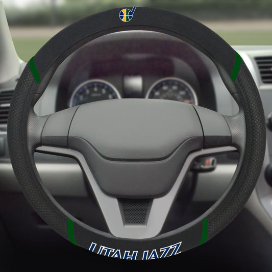 Utah Jazz Embroidered Steering Wheel Cover