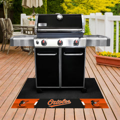 Baltimore Orioles Vinyl Grill Mat - 26in. x 42in. - Baltimore Orioles