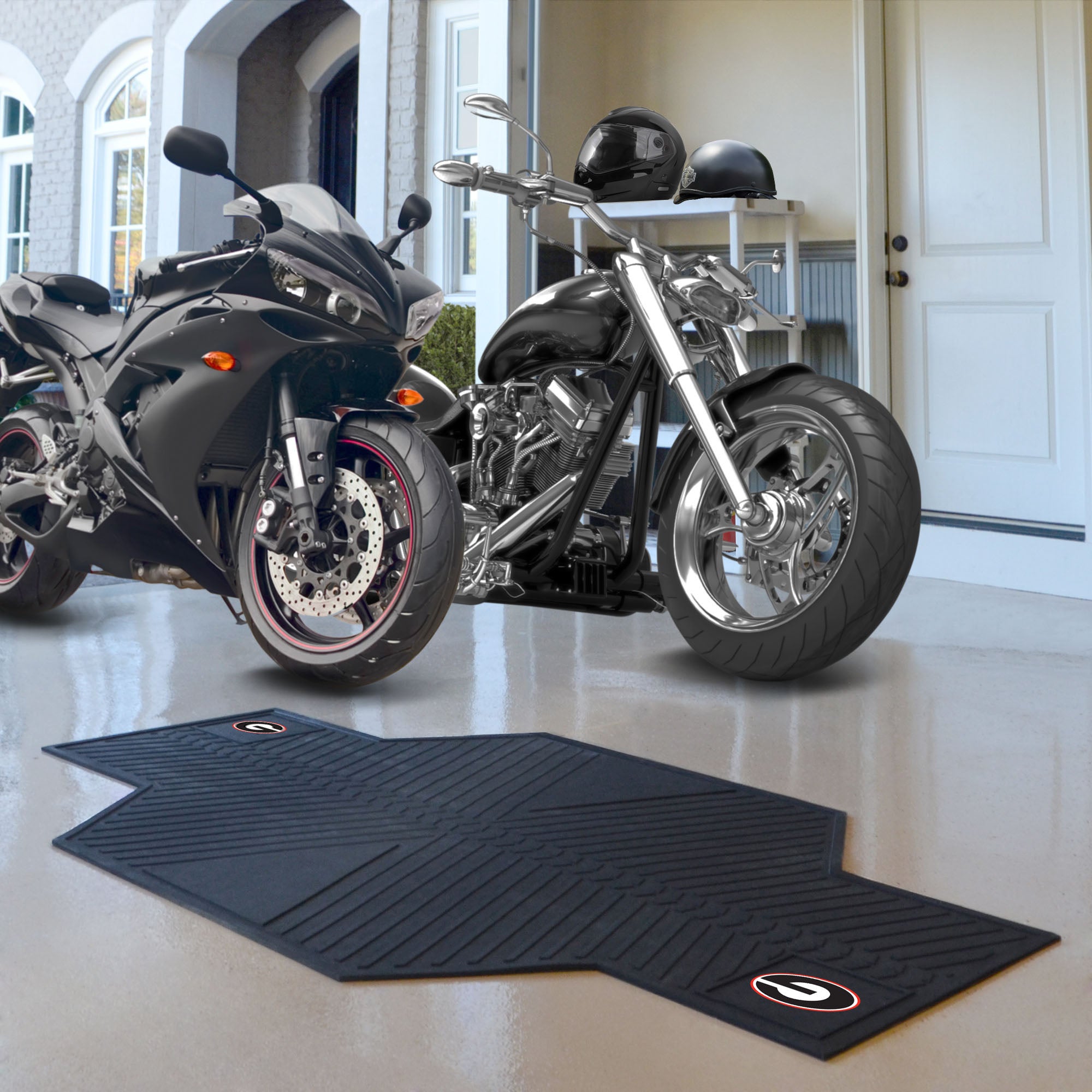 Georgia Bulldogs Motorcycle Mat