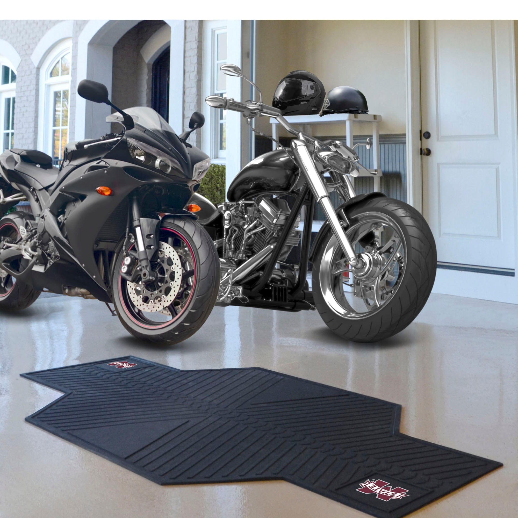 Mississippi State Bulldogs Motorcycle Mat