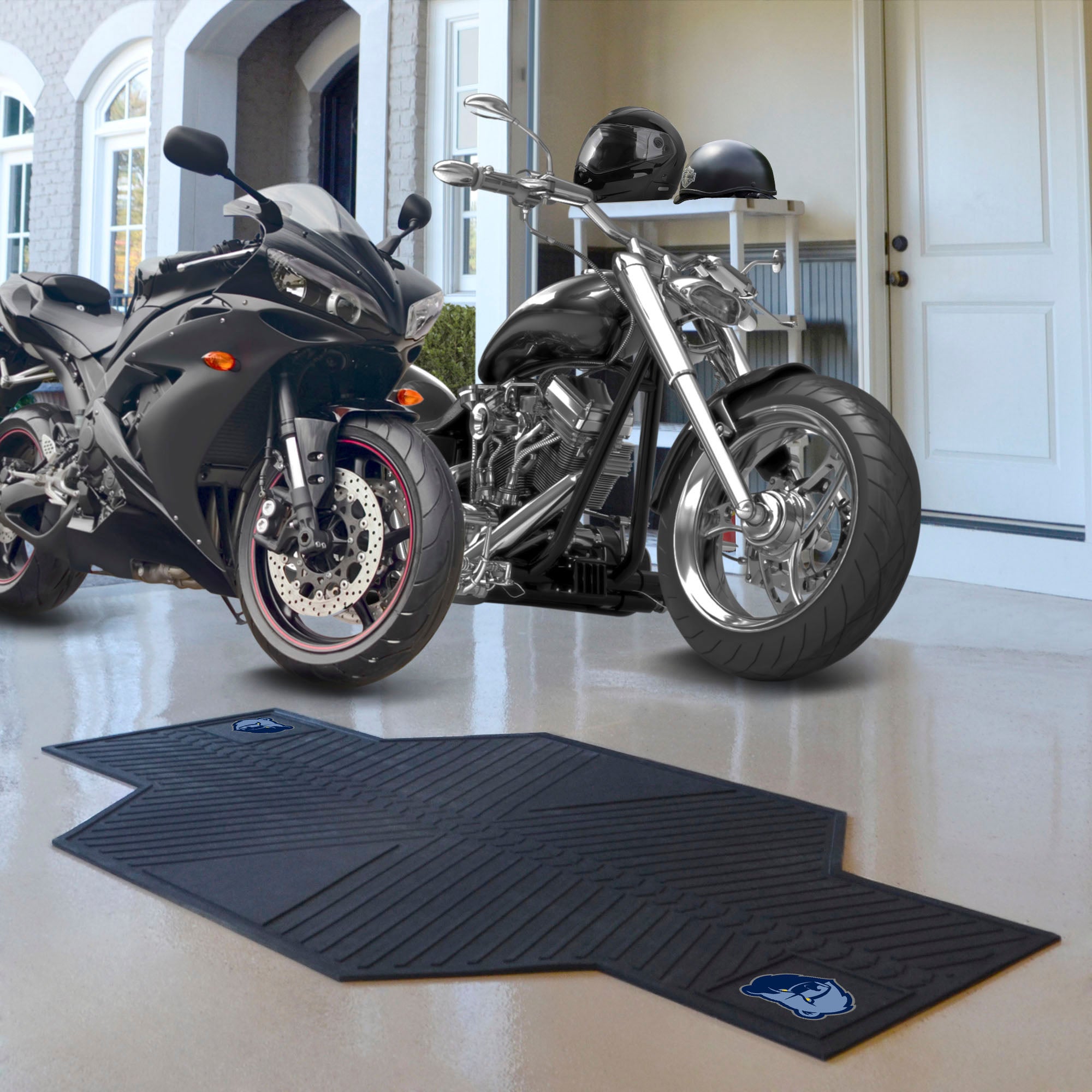 Memphis Grizzlies Motorcycle Mat