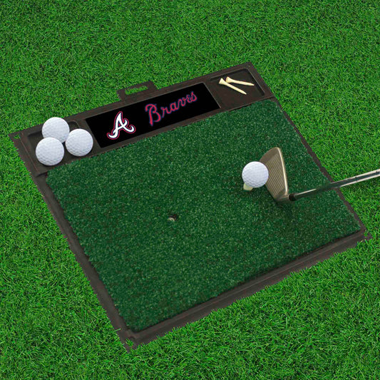 Atlanta Braves Golf Hitting Mat - Atlanta Braves