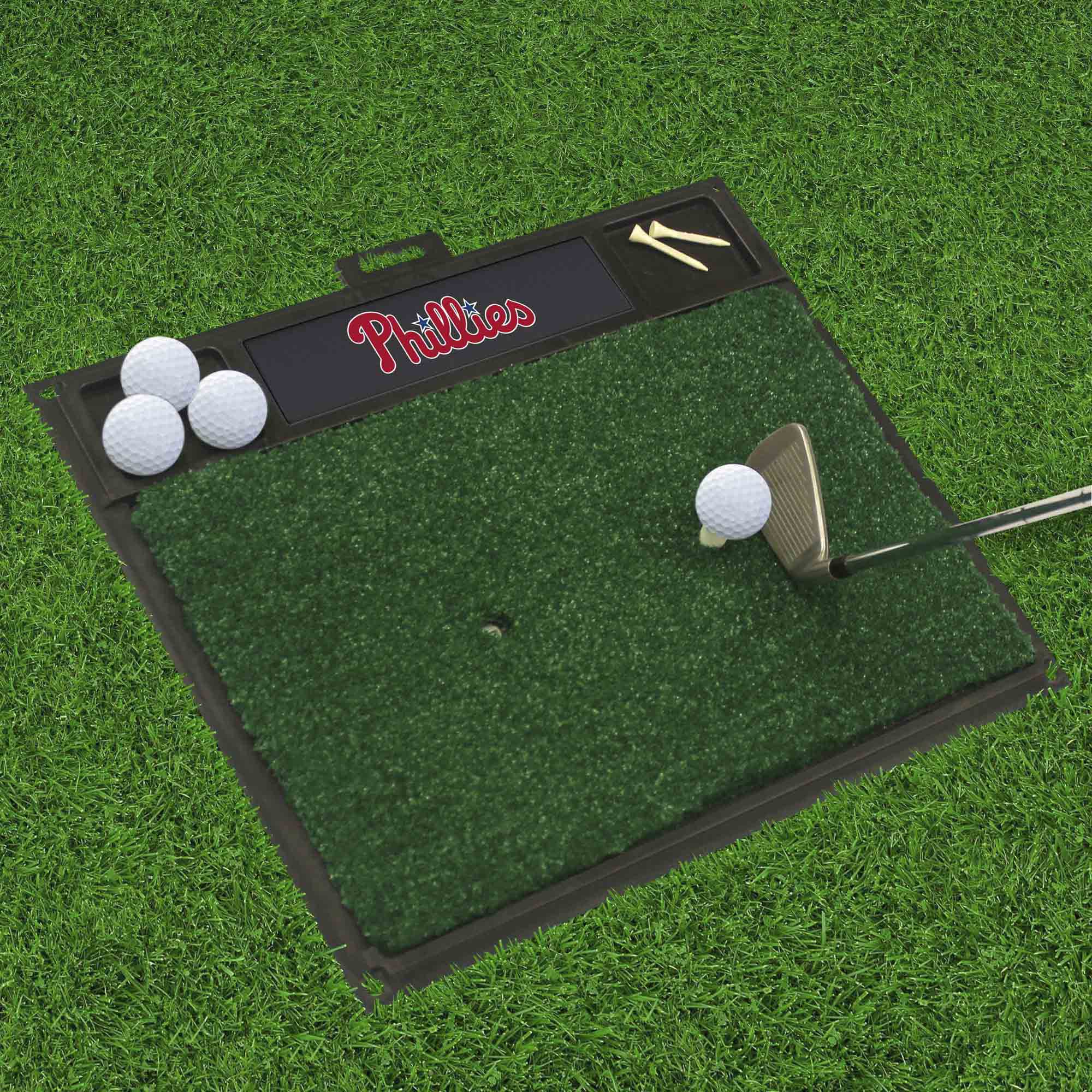 Philadelphia Phillies Golf Hitting Mat