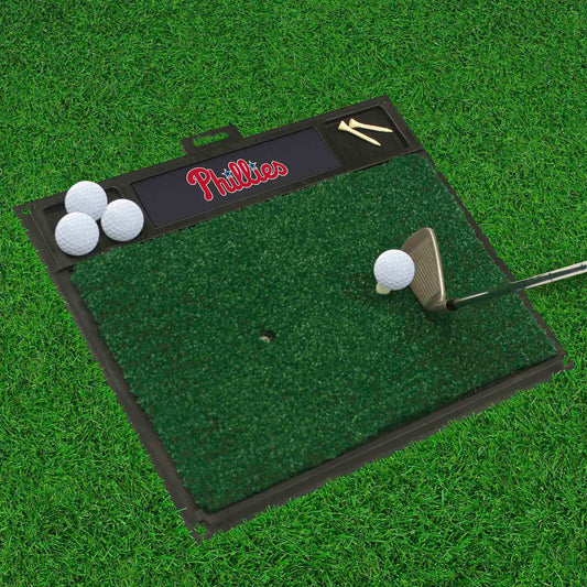 Philadelphia Phillies Golf Hitting Mat