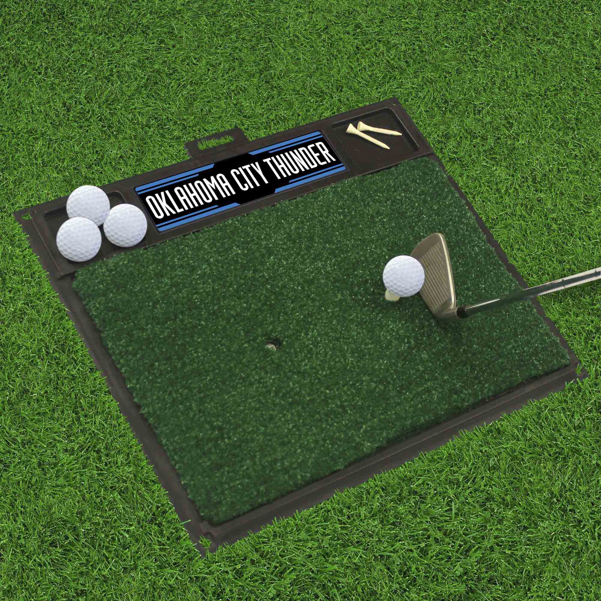 Oklahoma City Thunder Golf Hitting Mat