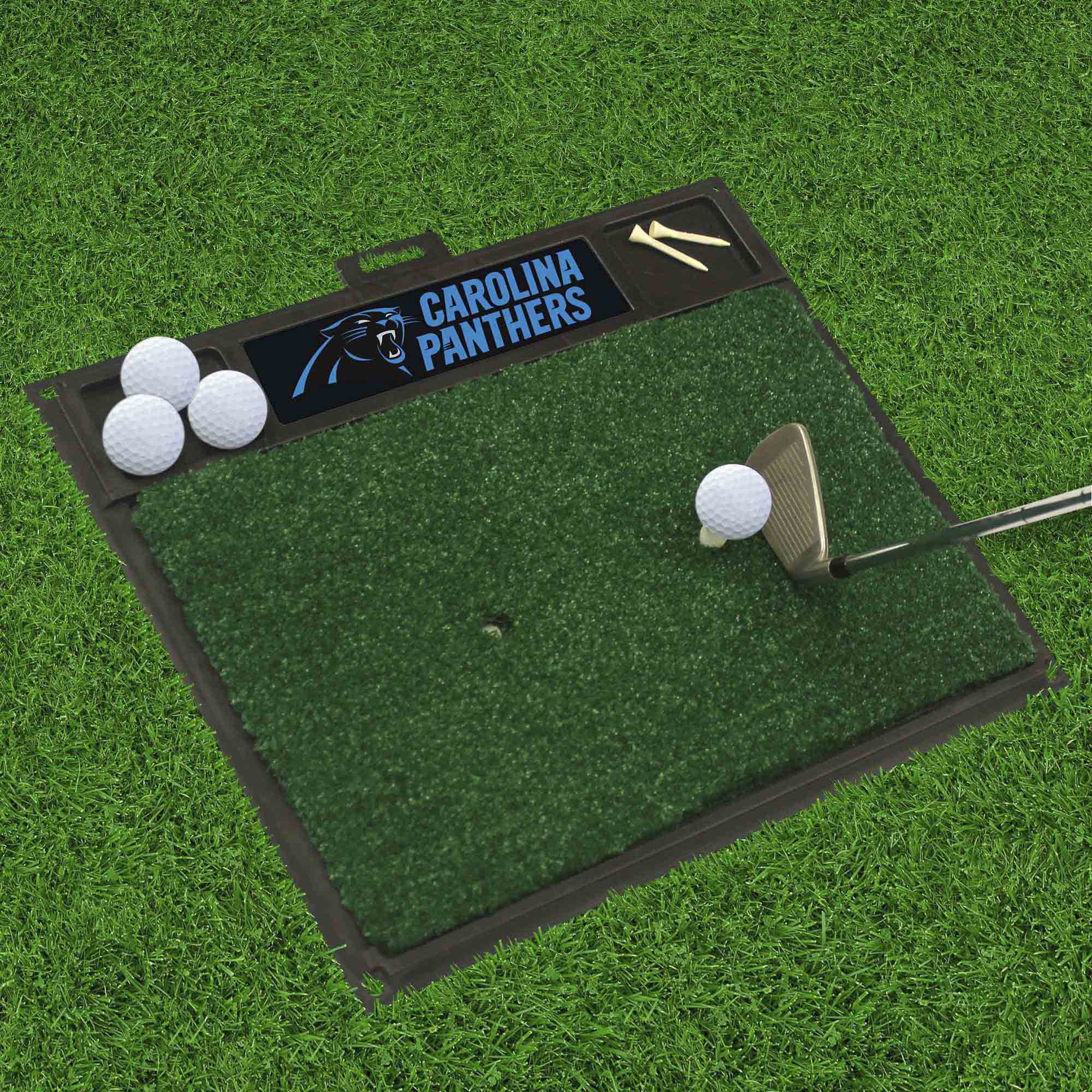 Carolina Panthers Golf Hitting Mat