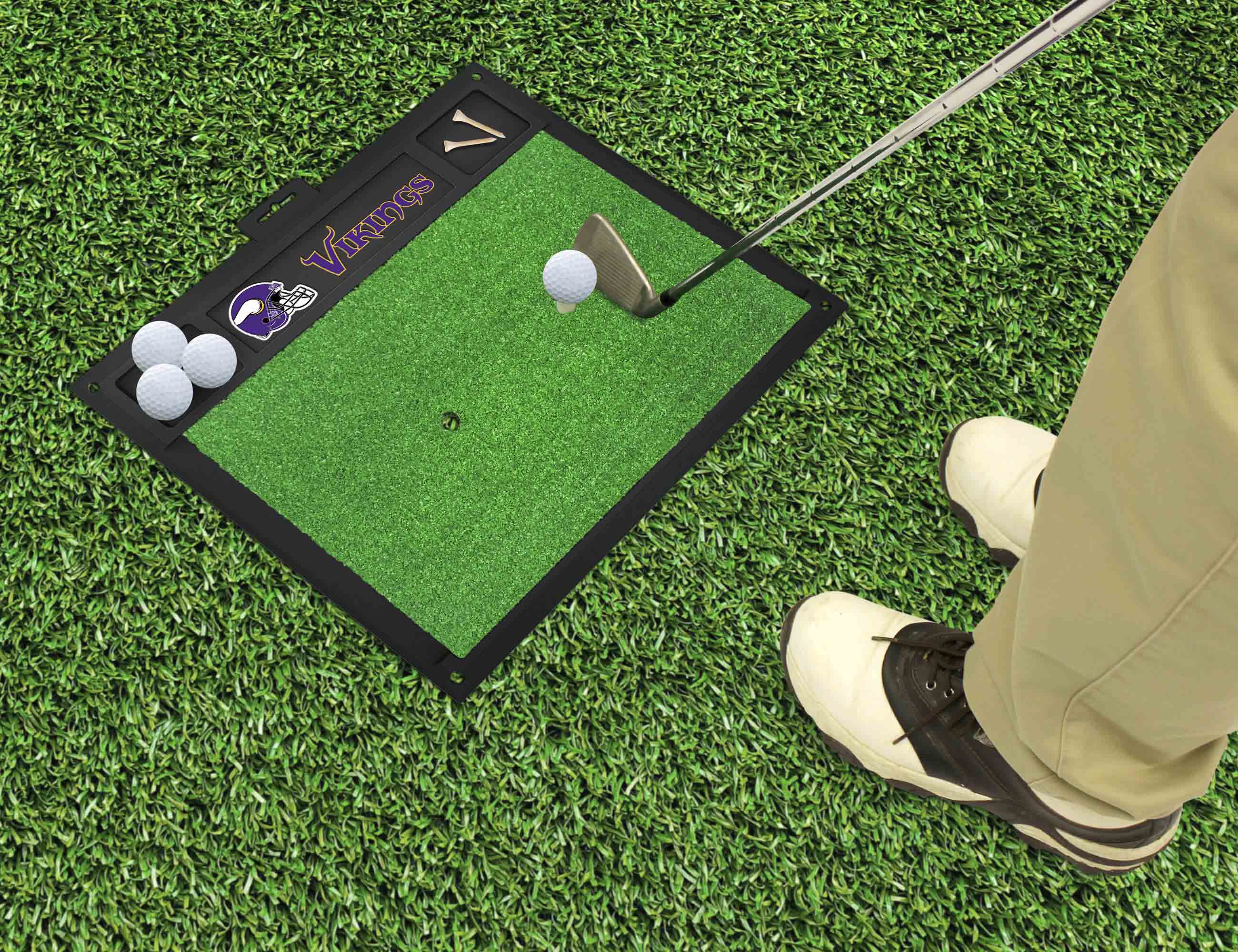 Minnesota Vikings Golf Hitting Mat