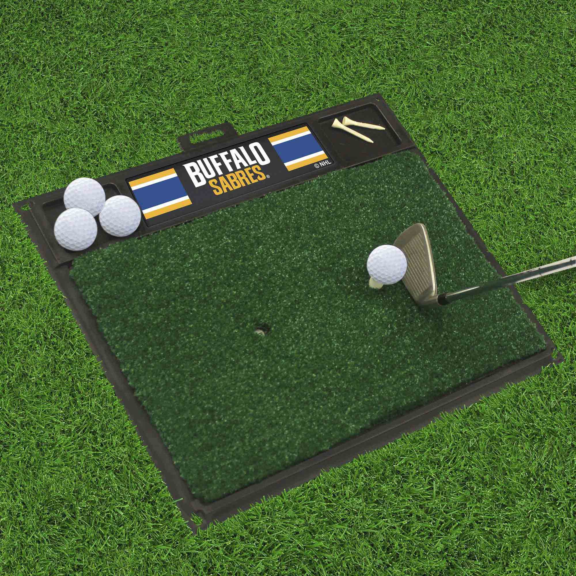 Buffalo Sabres Golf Hitting Mat - Buffalo Sabres