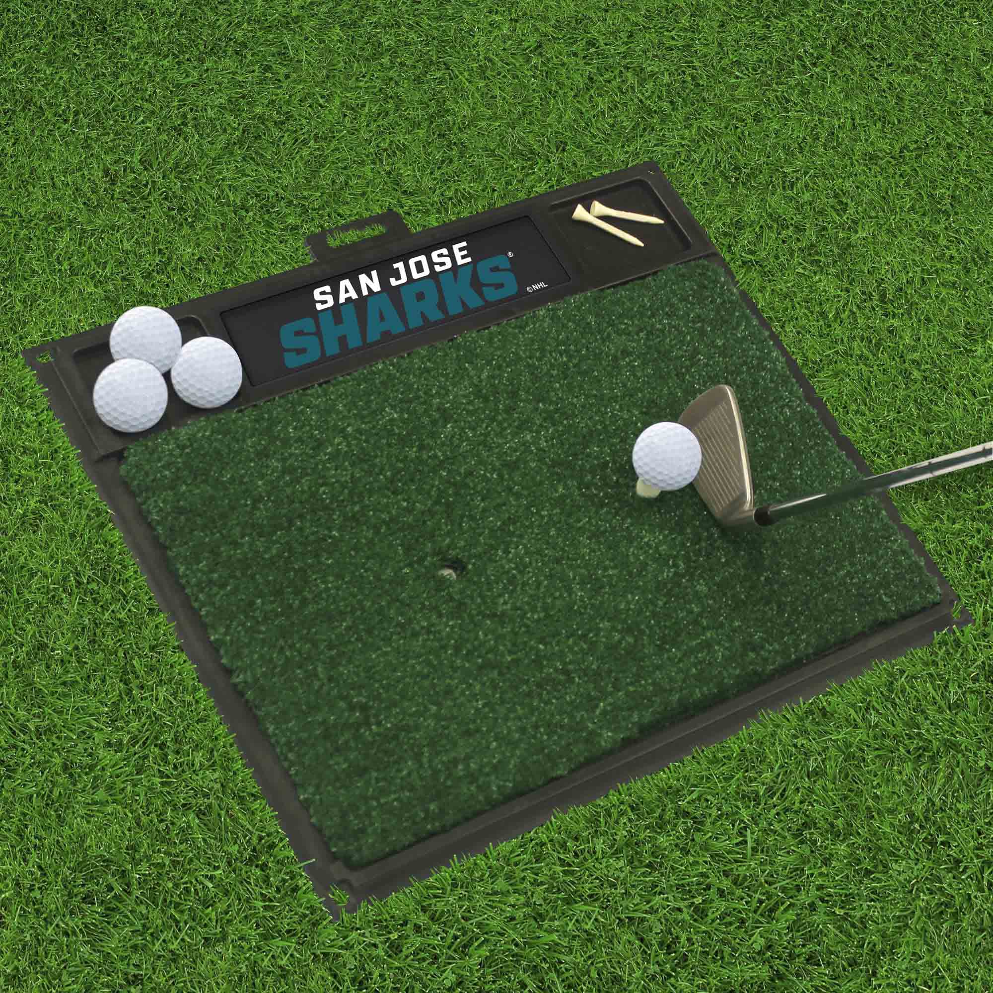 San Jose Sharks Golf Hitting Mat