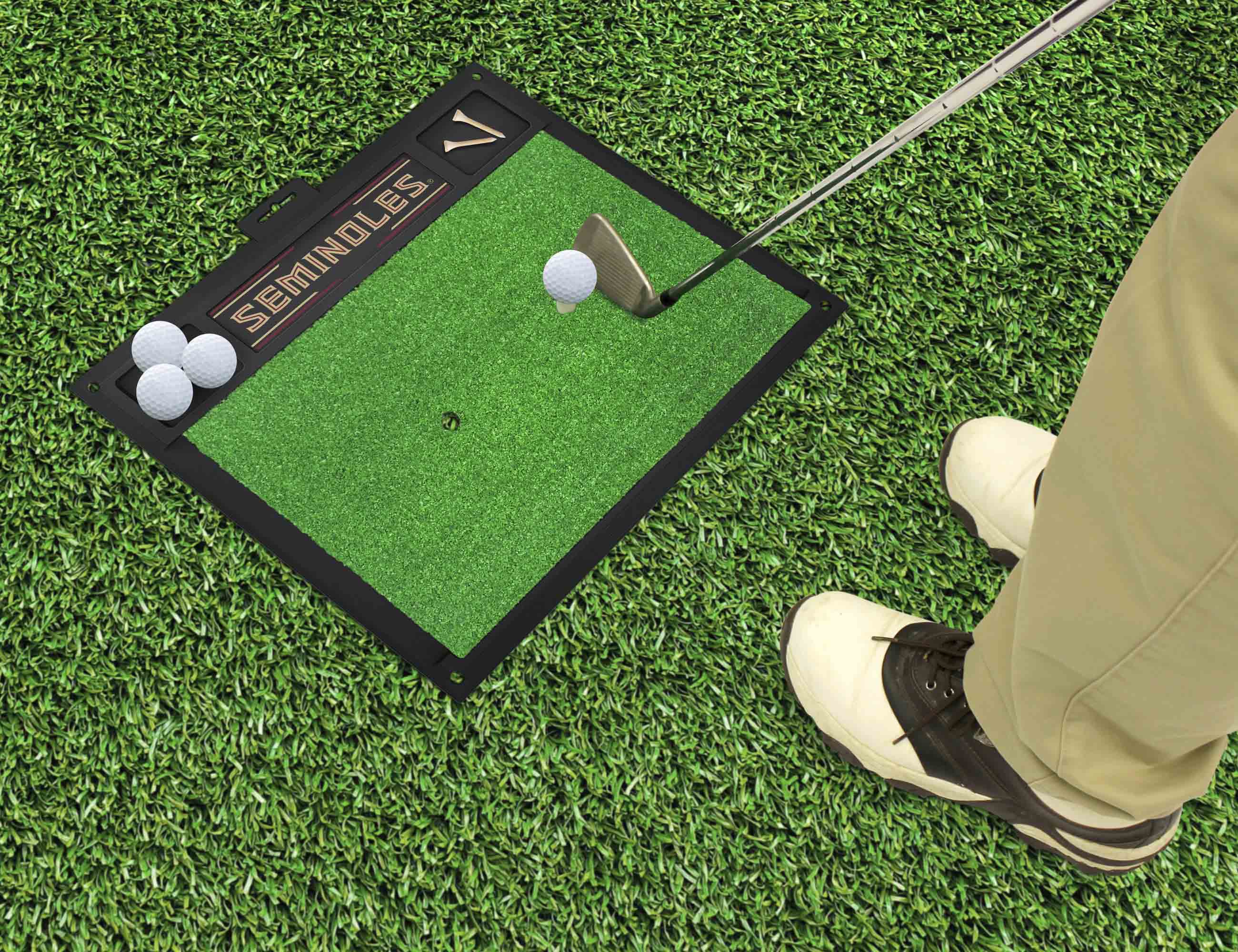 Florida State Seminoles Golf Hitting Mat