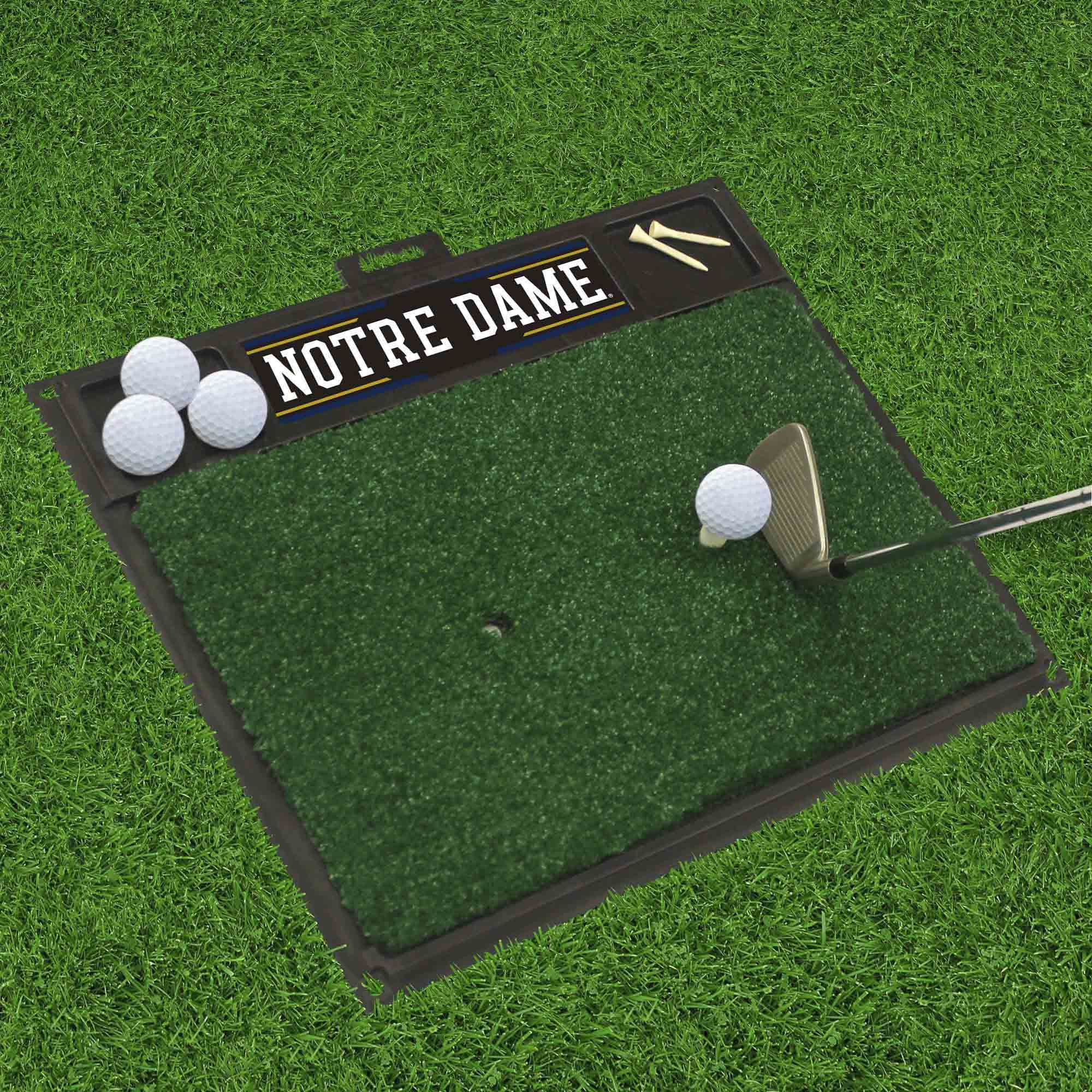 Notre Dame Fighting Irish Golf Hitting Mat