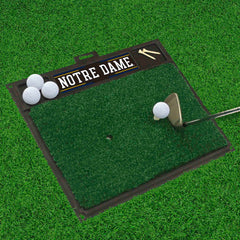 Notre Dame Fighting Irish Golf Hitting Mat