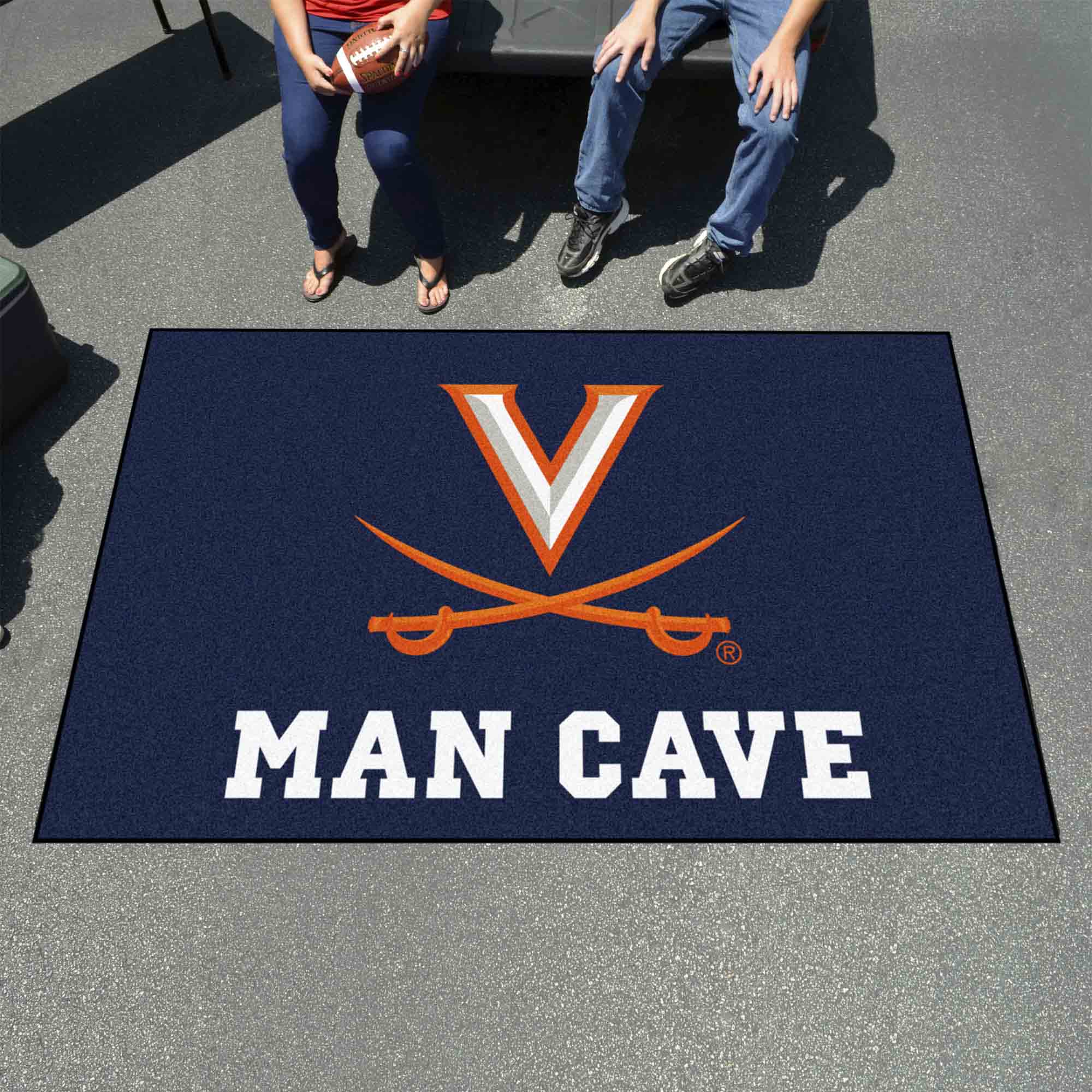 Virginia Cavaliers Man Cave Ulti-Mat Rug - 5ft. x 8ft.