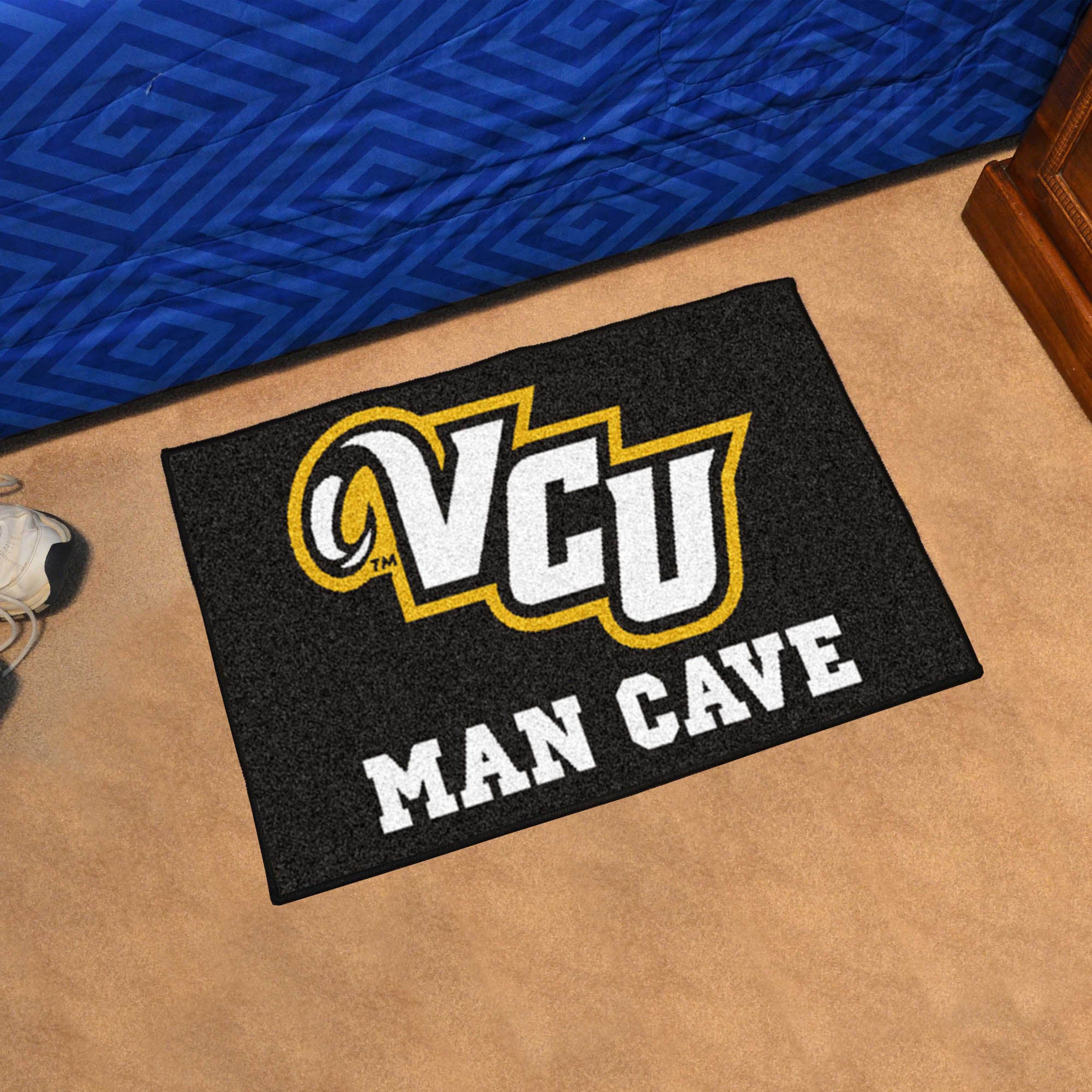 VCU Rams Man Cave Starter Mat Accent Rug - 19in. x 30in.