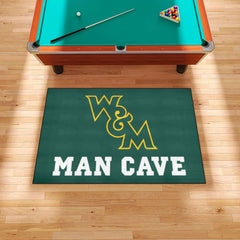 William & Mary Tribe Man Cave Ulti-Mat Rug - 5ft. x 8ft.