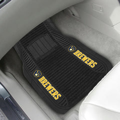 Milwaukee Brewers 2 Piece Deluxe Car Mat Set - Milwaukee Brewers